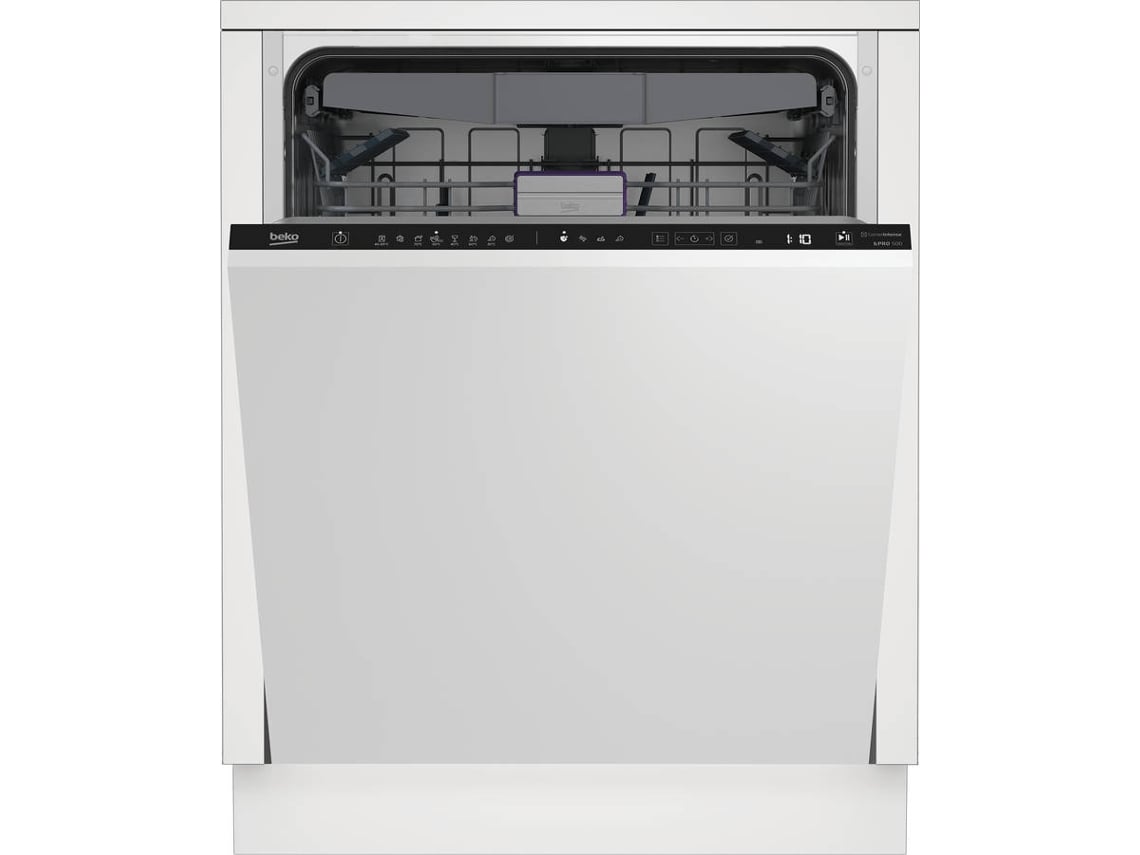 Máquina de Lavar Loiça Encastre BEKO HygieneShield & CornerIntense BEKO BDIN38650C (16 Conjuntos - 59.8 cm - Painel Preto)